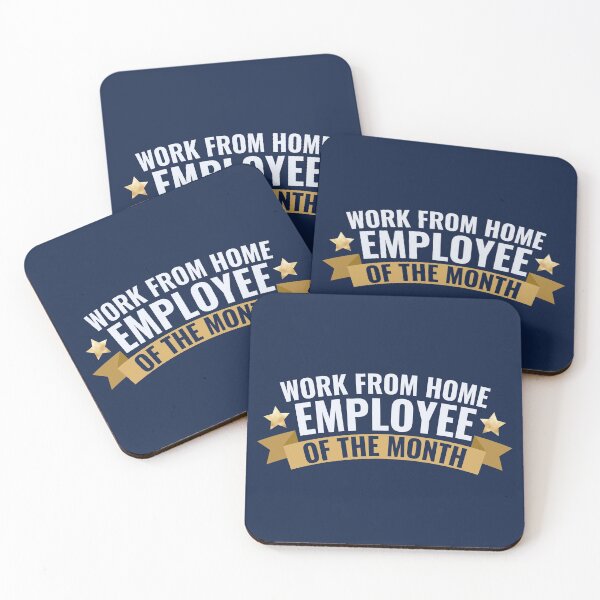 Item preview, Work From Home Employee Of The Month designed and sold by NatureGlow.