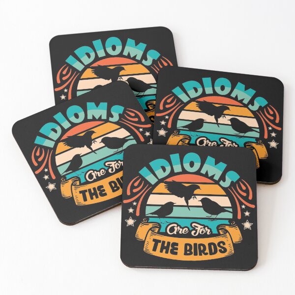 Item preview, Idiom are for the birds funny reading design designed and sold by Grinover.