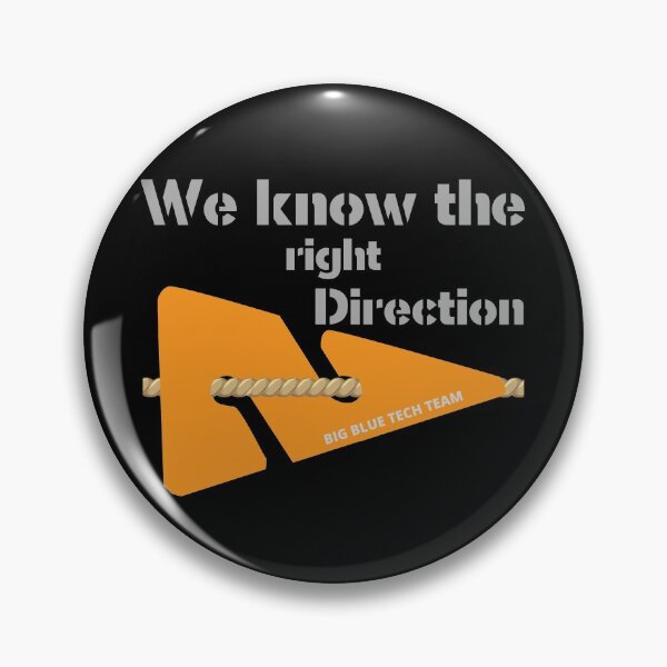 Item preview, Tech Divers Arrow Orange - The Right Direction designed and sold by BigBlueDiving.