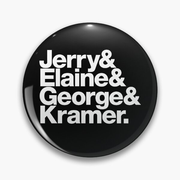Item preview, Jerry & Elaine & George & Kramer (white letters) designed and sold by dudethecreator.
