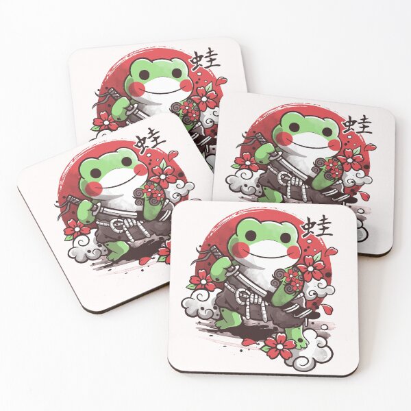 Item preview, Samurai frog designed and sold by NemiMakeit.