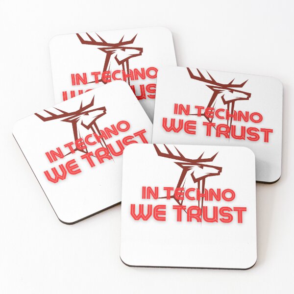 Item preview, In techno we Trust Animal Red designed and sold by kyds.