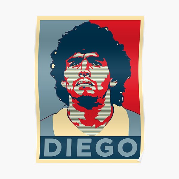 Diego Maradona Poster Poster