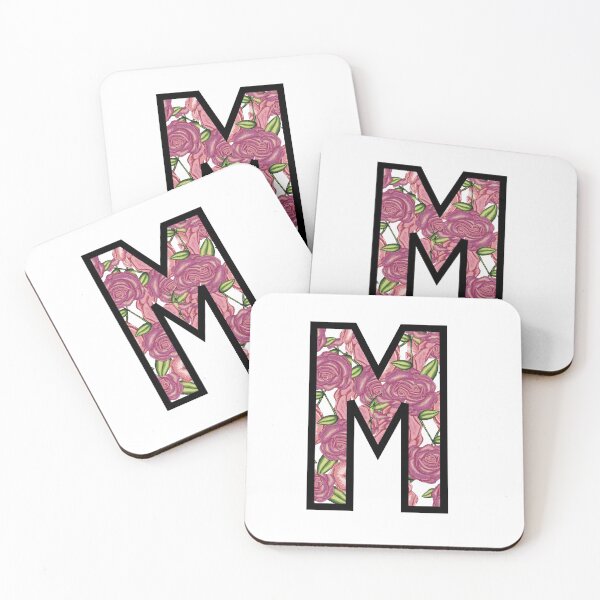 Item preview, Pretty Vintage Rose Letters - The letter M designed and sold by Pandoras-Boxx.