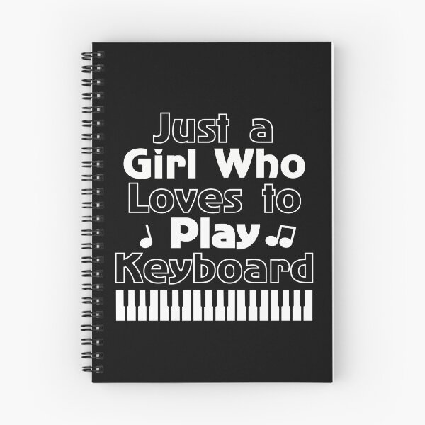Item preview, Keyboard Player Gift, I’m Just A Girl Who Loves To Play Keyboard  designed and sold by Funful.