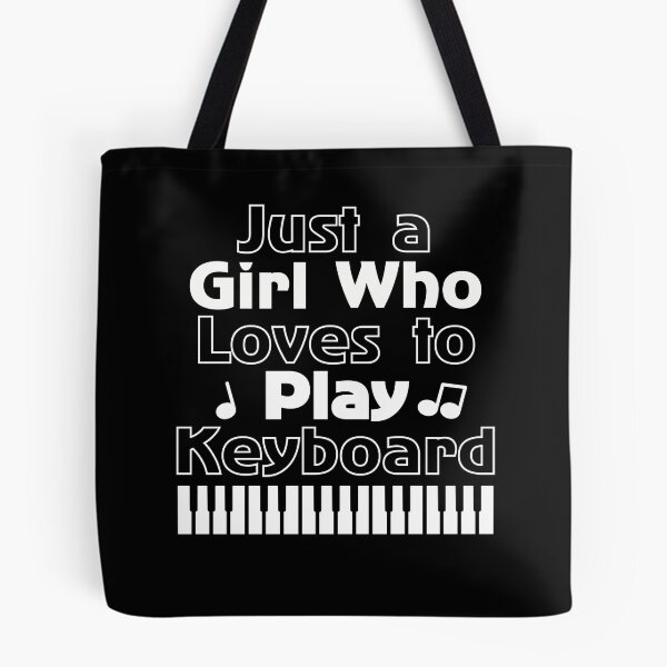 Item preview, Keyboard Player Gift, I’m Just A Girl Who Loves To Play Keyboard  designed and sold by Funful.