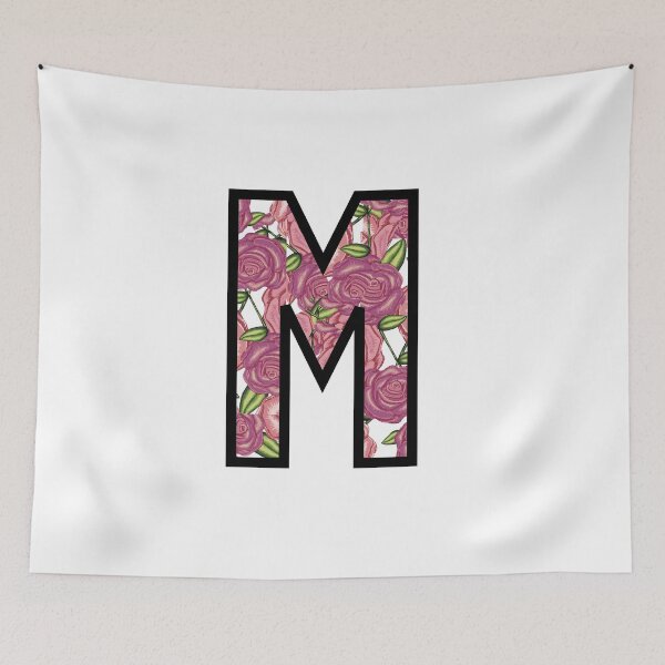 Item preview, Pretty Vintage Rose Letters - The letter M designed and sold by Pandoras-Boxx.