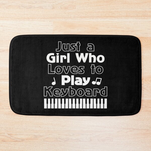 Item preview, Keyboard Player Gift, I’m Just A Girl Who Loves To Play Keyboard  designed and sold by Funful.