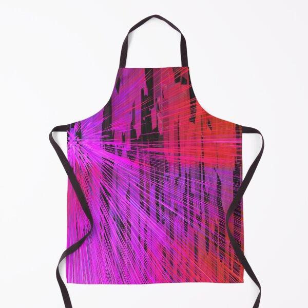 Item preview, Geometric Ray Mix Colorful Geometric  Line Pattern / Liquid Psychedelic Art  designed and sold by GuitarZan's.