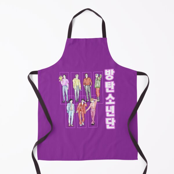 Item preview, Bangtan Sonyeondan BTS illustration designed and sold by Kdramaspot.