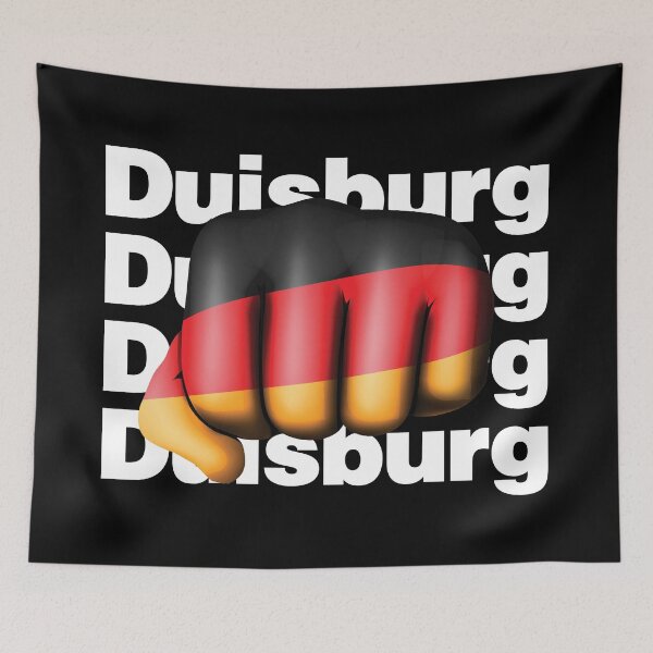 Item preview, Strong Duisburg Germany Fist Deutschland Flag  designed and sold by elhefe.