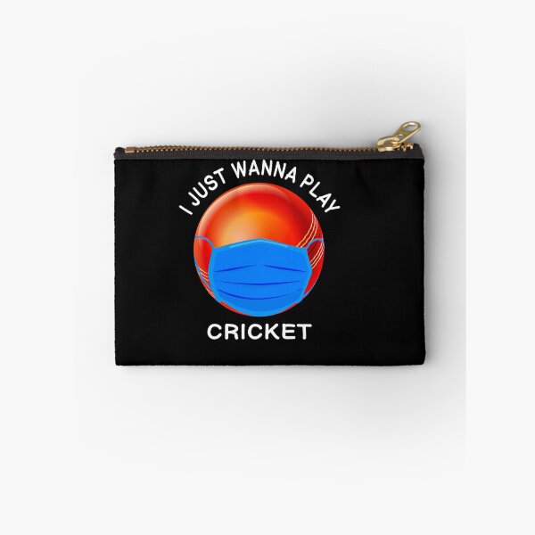 Item preview, I Just Wanna Play Cricket wicket Funny Cricketer Mask Gift designed and sold by aubb7.