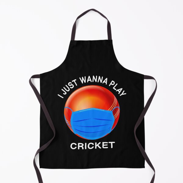 Item preview, I Just Wanna Play Cricket wicket Funny Cricketer Mask Gift designed and sold by aubb7.