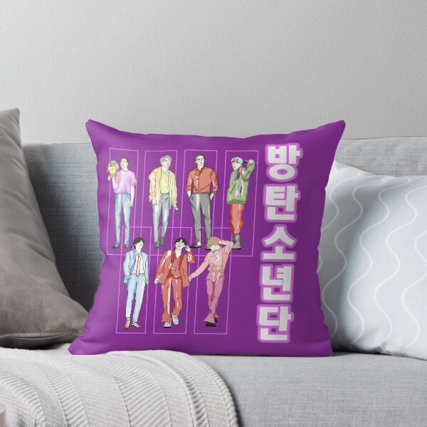 Item preview, Bangtan Sonyeondan BTS illustration designed and sold by Kdramaspot.