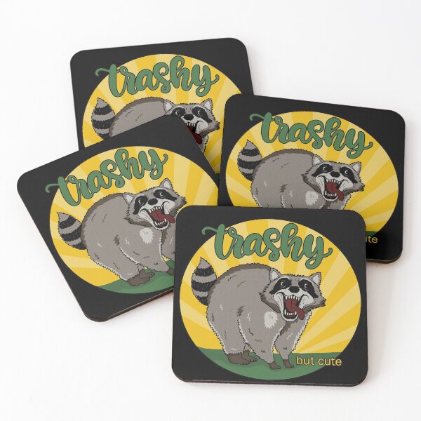 Item preview,  Raccoon - Trashy but cute designed and sold by ValentinaHramov.