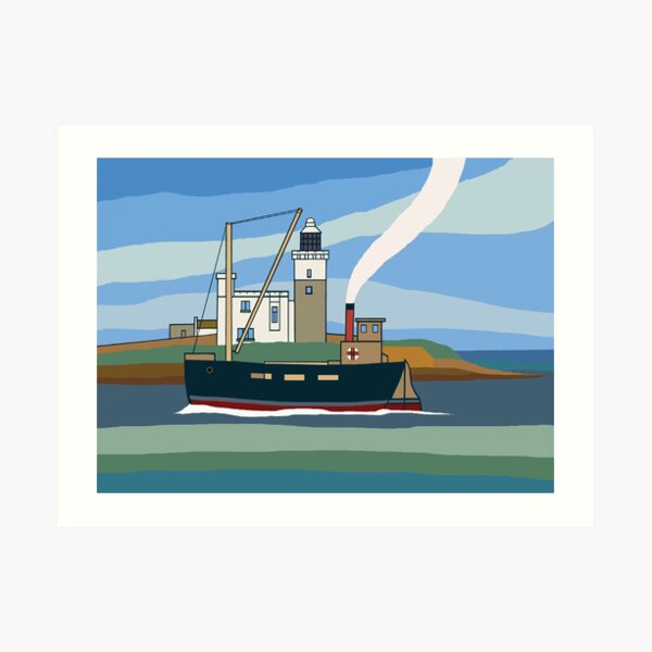 puffing billy Art Print