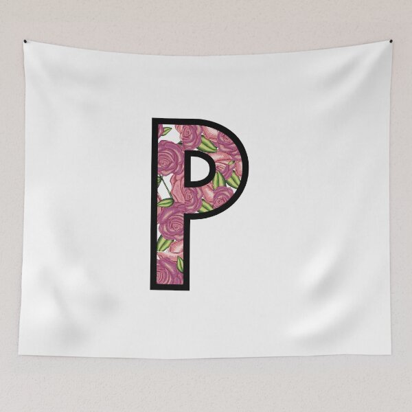 Item preview, Pretty Vintage Rose Letters - The letter P designed and sold by Pandoras-Boxx.