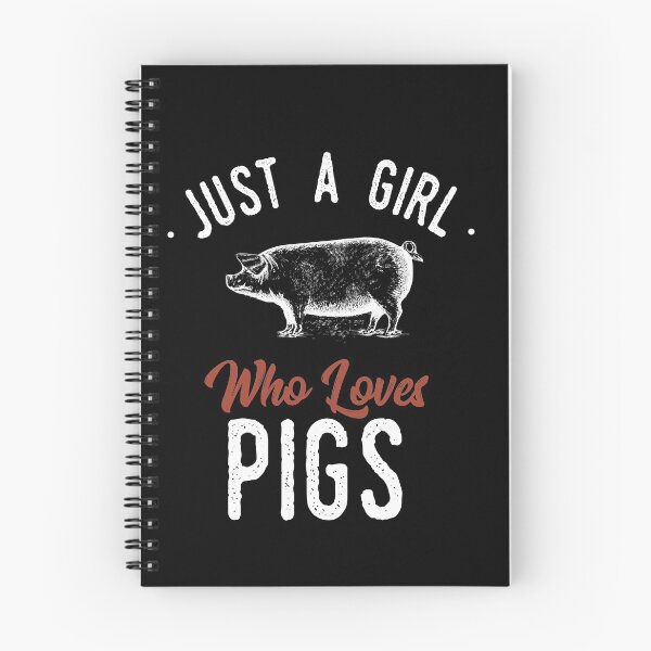 Item preview, Just A Girl Who Loves Pigs Funny Pig Lover Gift designed and sold by saadtraibiz.