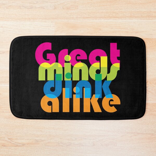 Item preview, Pickleball: great minds DINK alike designed and sold by EvieWoj.