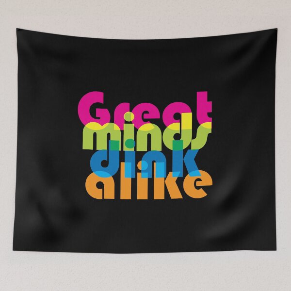 Item preview, Pickleball: great minds DINK alike designed and sold by EvieWoj.