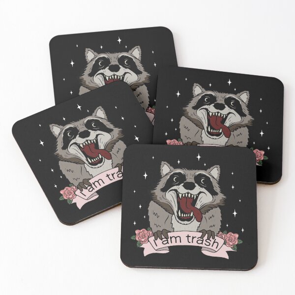 Item preview, Raccoon - I am trash designed and sold by ValentinaHramov.