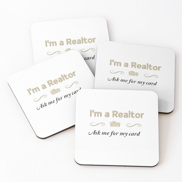 Item preview, I'm a Realtor ~ Ask Me For My Card designed and sold by LeslieMac713.