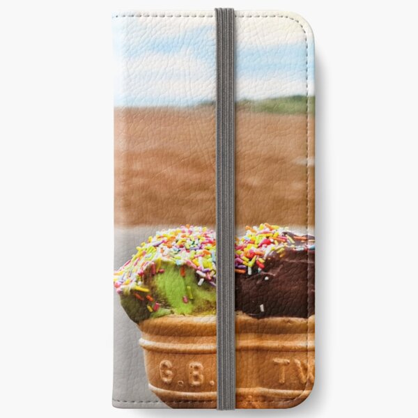 Ice Creams at the Beach iPhone Wallet