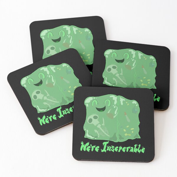 Artikelvorschau, Romantisches grünes Gelatinewürfel-DnD-Monster entworfen und verkauft von Joeybeedraws.