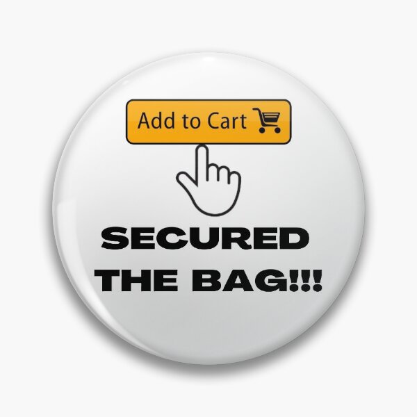 Item preview, Secured The Bag Line designed and sold by DHBalanced773.