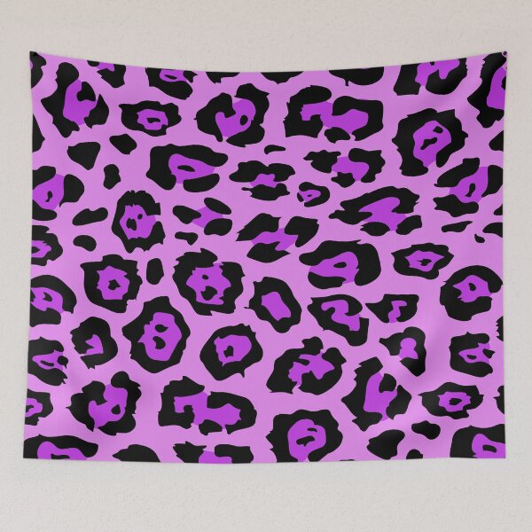 Item preview, Purple cheetah leopard animal print pattern  designed and sold by anzus13carlett.