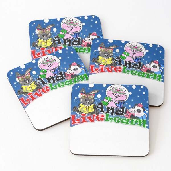 Item preview, Cute Animals - Live and Learn  designed and sold by Shirley cute art .