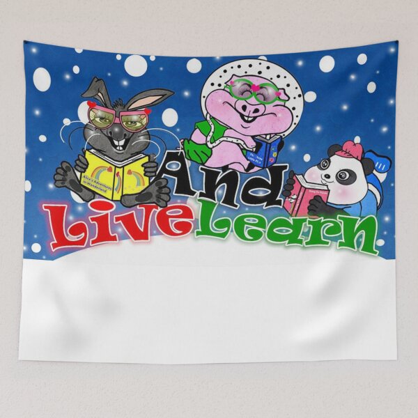 Item preview, Cute Animals - Live and Learn  designed and sold by Shirley cute art .