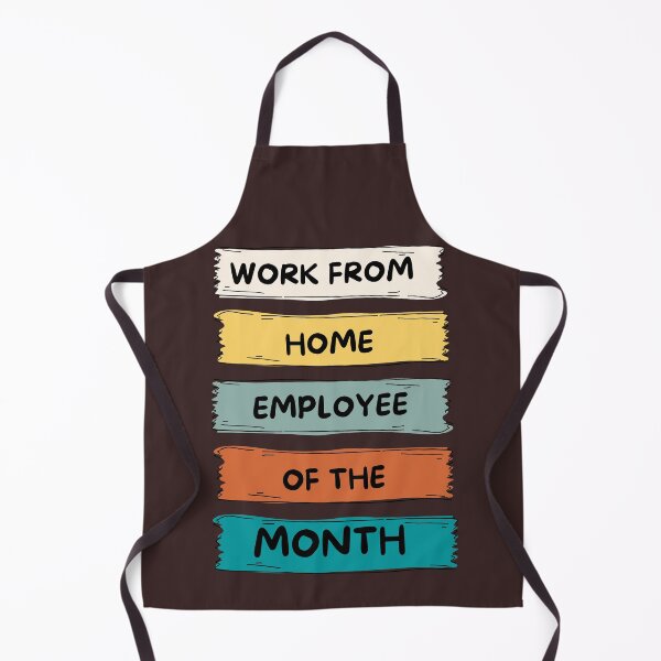 Item preview, Work From Home Employee Of The Month designed and sold by Kipcio.