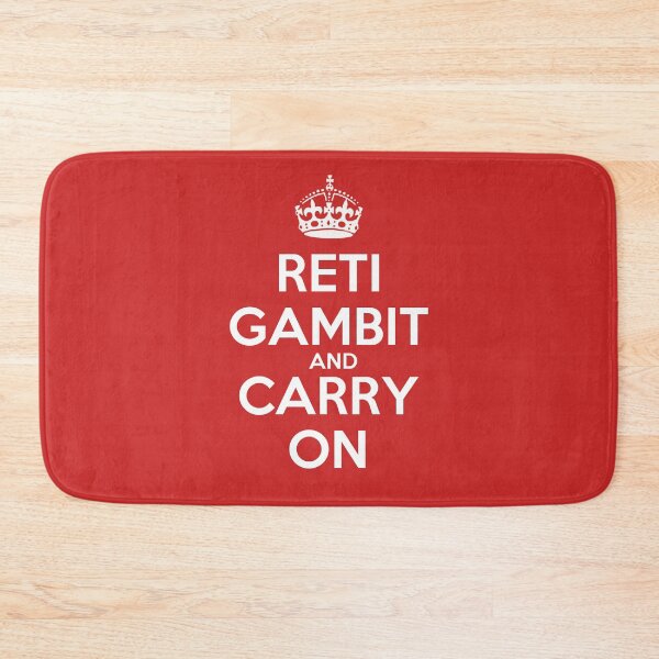 Item preview, Reti Gambit and Carry On - Chess opening T-Shirt designed and sold by edygun.