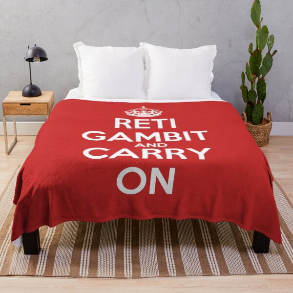 Item preview, Reti Gambit and Carry On - Chess opening T-Shirt designed and sold by edygun.