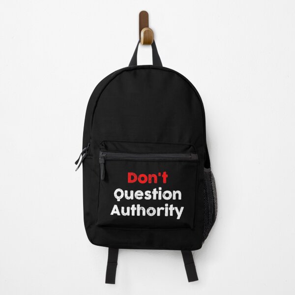 Item preview, Don't Question Authority designed and sold by GoldenDov.