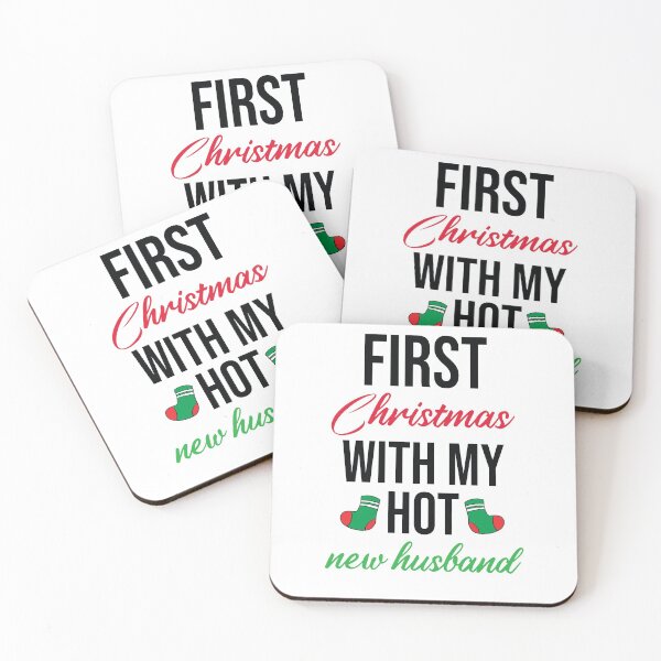 Item preview,  2020 First Christmas With My Hot New Husband, Ugly Christmas, Gift for Wife, 1st Christmas, Christmas Married designed and sold by All in One  Design.