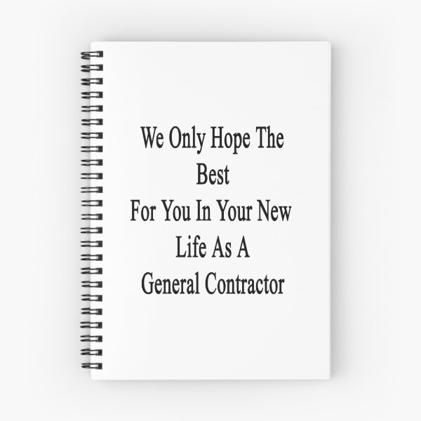 Item preview, We Only Hope The Best For You In Your New Life As A General Contractor designed and sold by supernova23.