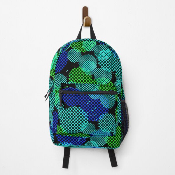 Item preview, Dot in Blue Yellow Green and Black Pattern Design 264 designed and sold by Artnigel.
