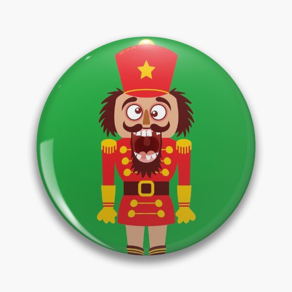 Artikelvorschau, Ein Weihnachtsnussknacker bricht seine Zähne und geht verrückt entworfen und verkauft von Zoo-co.