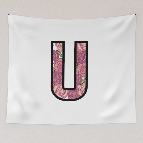 Item preview, Pretty Vintage Rose Letters - The letter U designed and sold by Pandoras-Boxx.