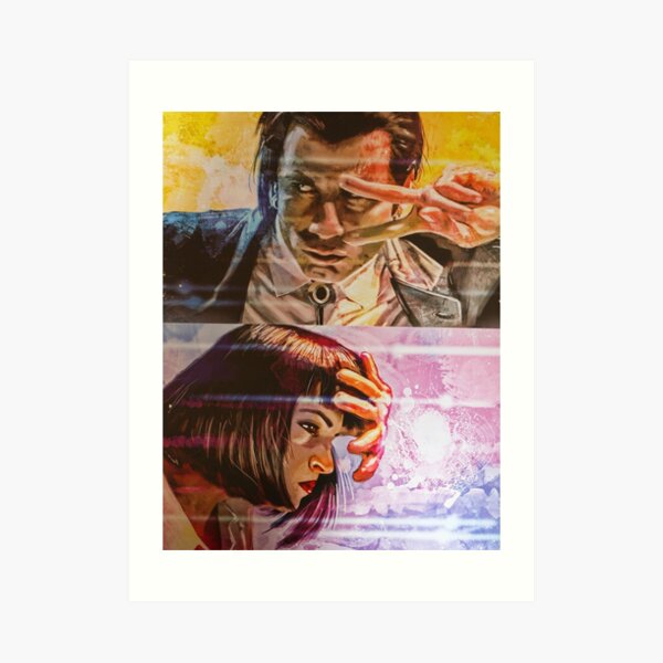 Pulp Fiction - Dance Art Print