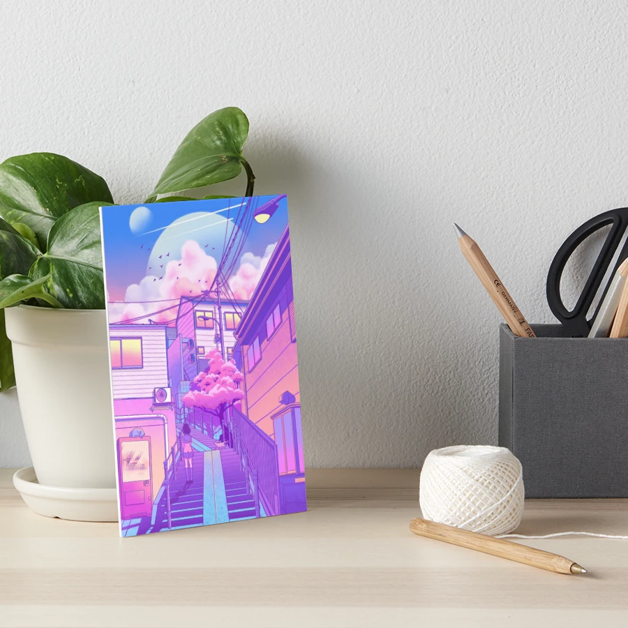 Tokyo City Pop | Art Board Print