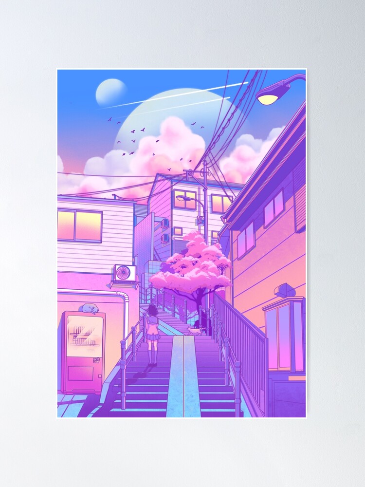 Alternate view of Tokyo City Pop Poster