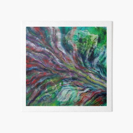 Bright movement Art Board Print