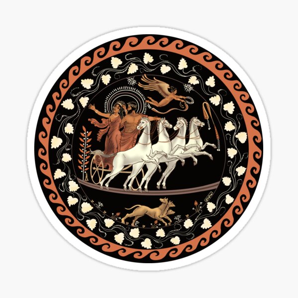 Hades and Persephone Sticker