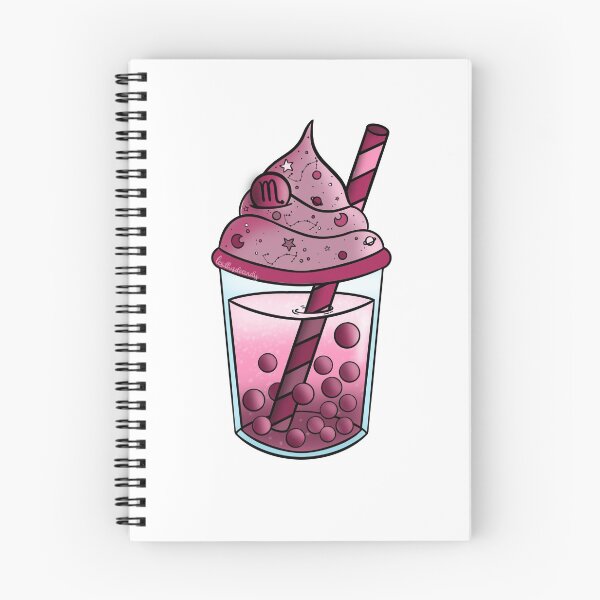 Aperçu de l'œuvre Bubble Tea Astro Scorpion créée et vendue par LesillusdeCindy.