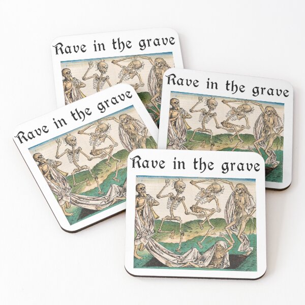 Item preview, Rave in the grave designed and sold by QuirisQ.