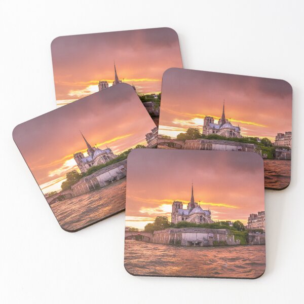 Item preview, Notre Dame Cathedral in Paris taken during sunset. designed and sold by Purple-Chilli.
