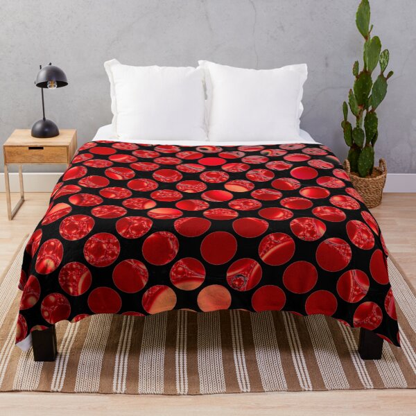 Item preview, Red bubbles behind grid designed and sold by JohnyDas.